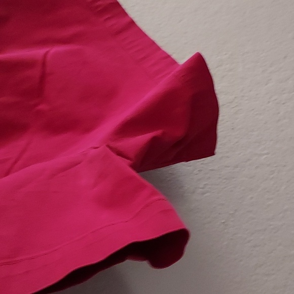 St Johns Bay Skort Skirt Maroon Color With Belt - Picture 6 of 7